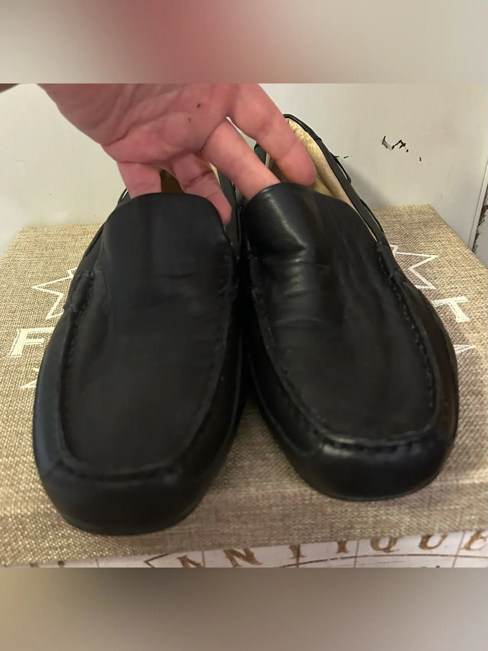 Sperry smooth black